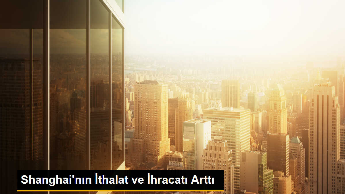 Shanghai\'nın İthalat ve İhracatı Arttı