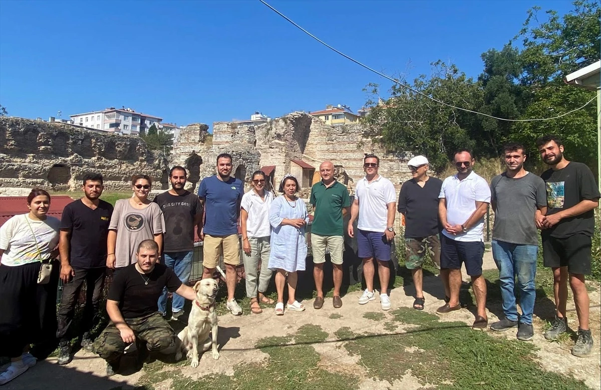 Sinop Kültür ve Turizm Derneği Balatlar Yapı Topluluğu Kazısı Alanında İncelemelerde Bulundu