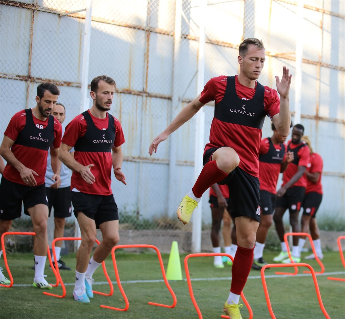 Sivasspor, Gaziantep FK maçı için hazırlıklarını sürdürdü