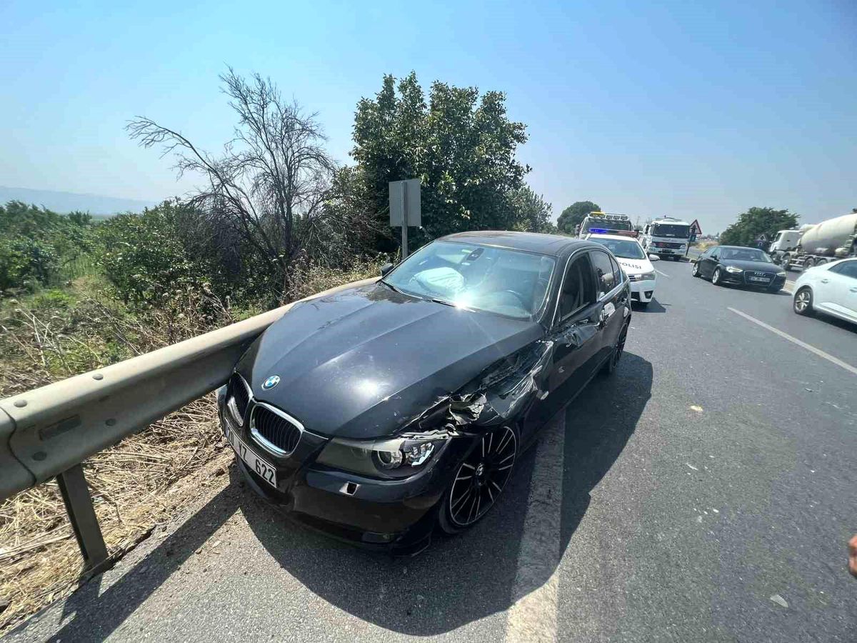 Aydın-Denizli Karayolunda Trafik Kazası: 2 Yaralı