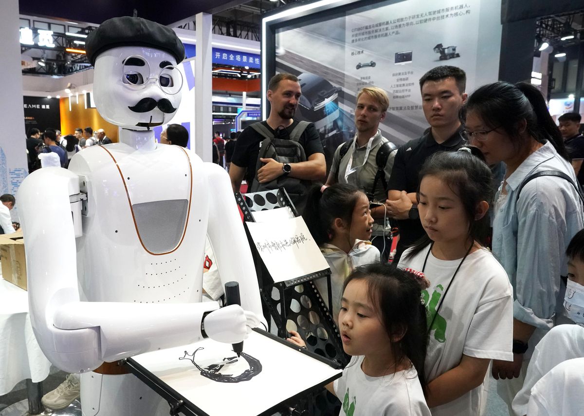 2023 Dünya Robot Konferansı Beijing\'de Başladı