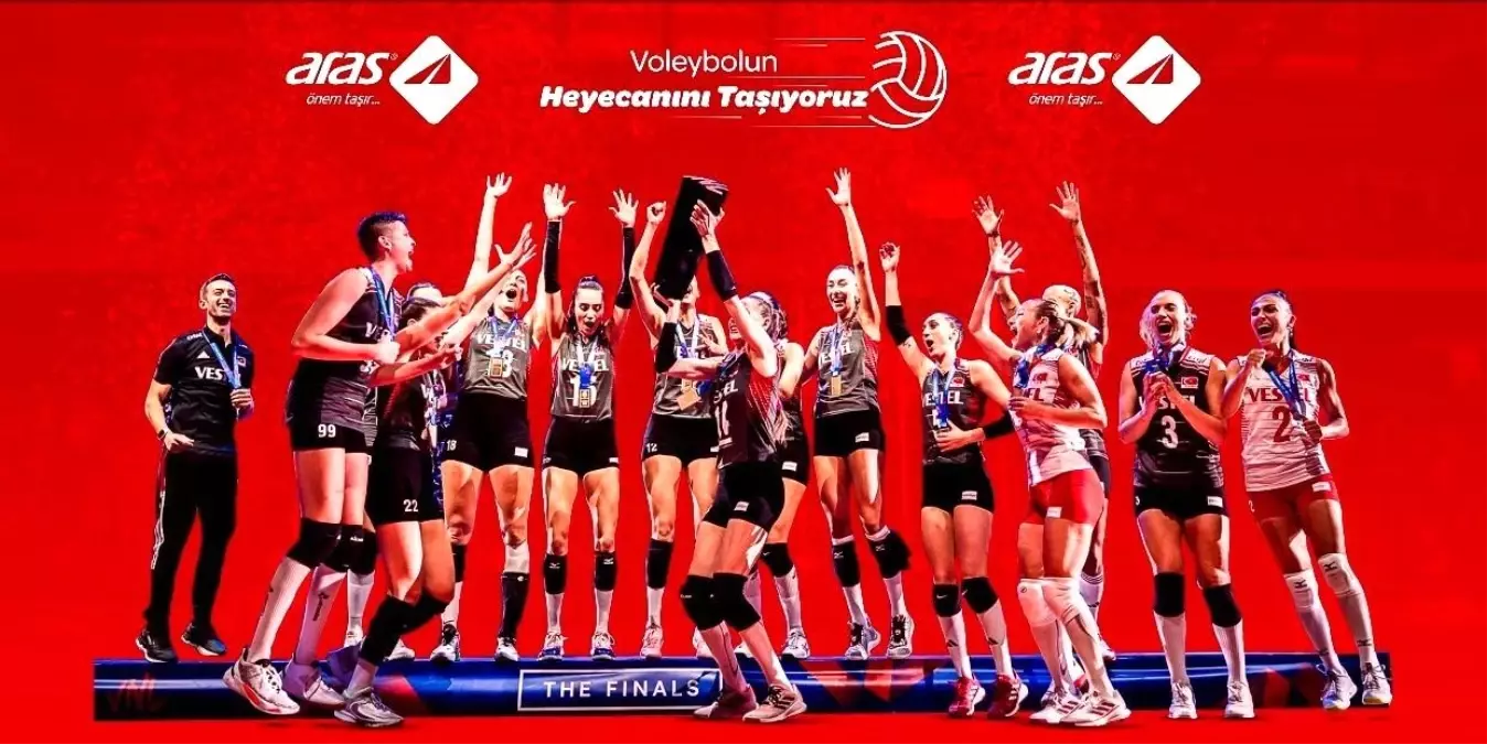 Aras Kargo, A Milli Kadın Voleybol Takımı'nın sponsoru olarak Avrupa Kadınlar Voleybol Şampiyonası'nda yer alacak