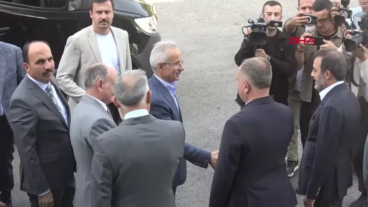 Ulaştırma ve Altyapı Bakanı Abdulkadir Uraloğlu, Konya\'da açıklamalarda bulundu