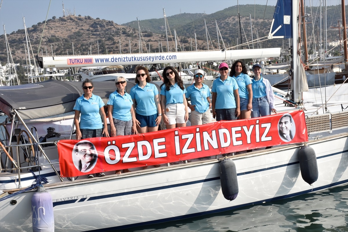 Bodrum\'dan Kıbrıs\'a Yelken Açan Kadın Yelkenciler