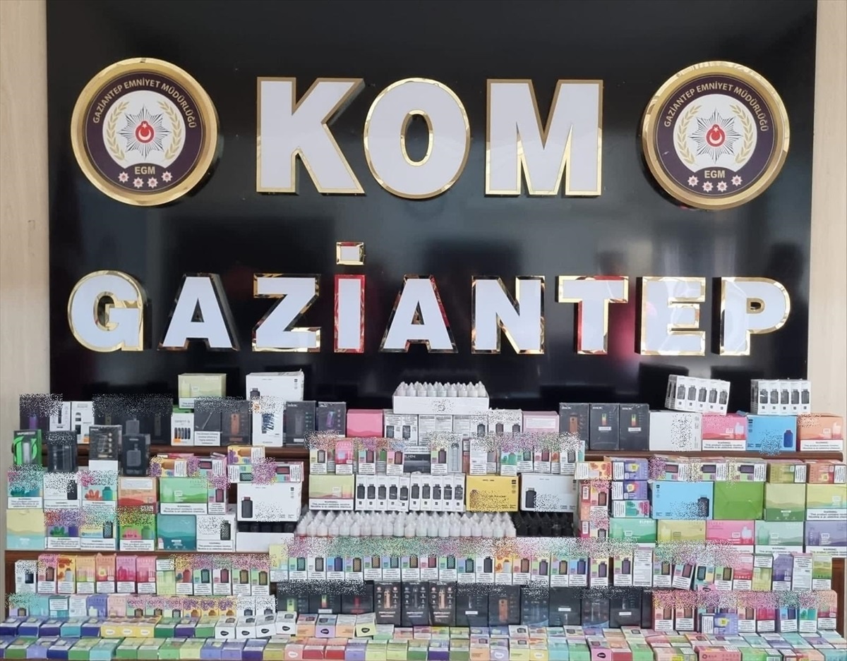 Gaziantep\'te Kaçakçılık Operasyonunda 1490 Gümrük Kaçağı Sigara Ele Geçirildi