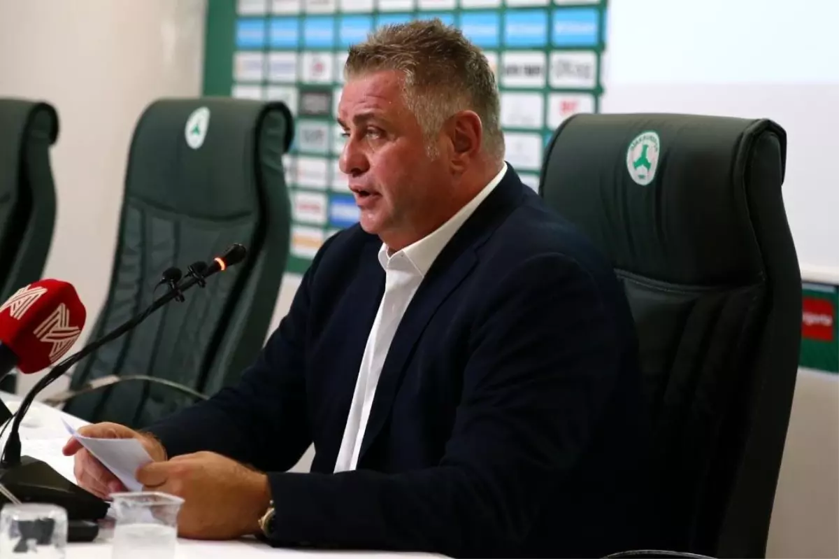 Giresunspor Başkanı Nahid Yamak Olağanüstü Genel Kurul Kararı Aldıklarını Açıkladı