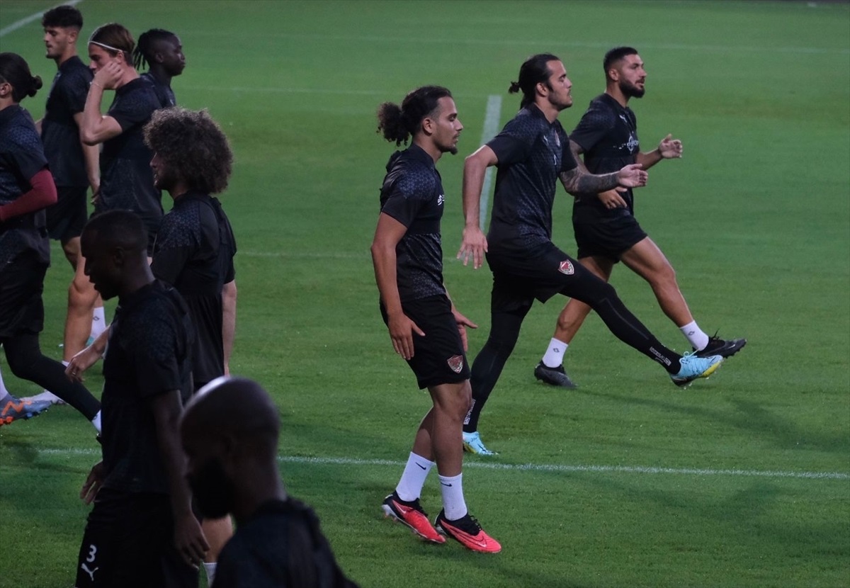 Atakaş Hatayspor, Kasımpaşa maçı için hazırlıklarını tamamladı
