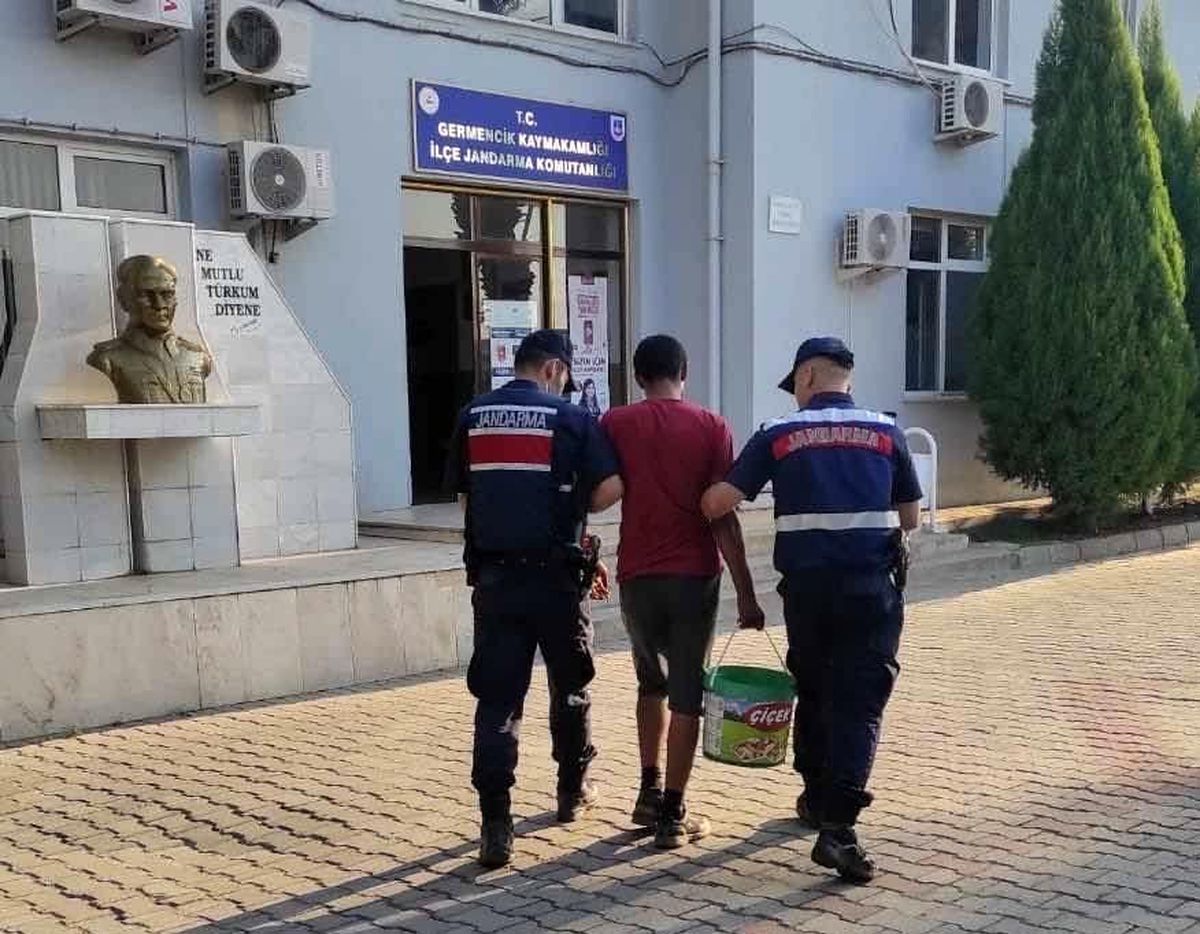Aydın\'da İncir Hırsızı Yakalandı