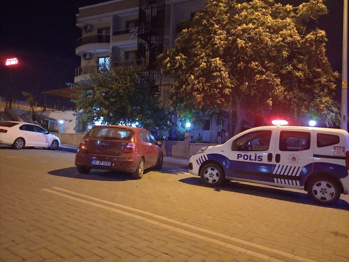 Manisa\'da apart otel bahçesinde kadın yorgun mermiyle yaralandı