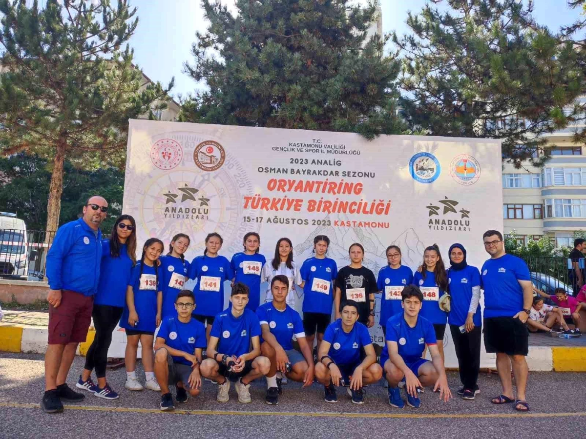 Manisalı Sporcular Oryantiring Türkiye Şampiyonası\'nda Büyük Başarı Elde Etti