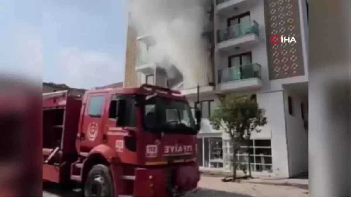 Osmaniye\'de Mutfak Tüpü Patlaması Sonucu Yangın Çıktı