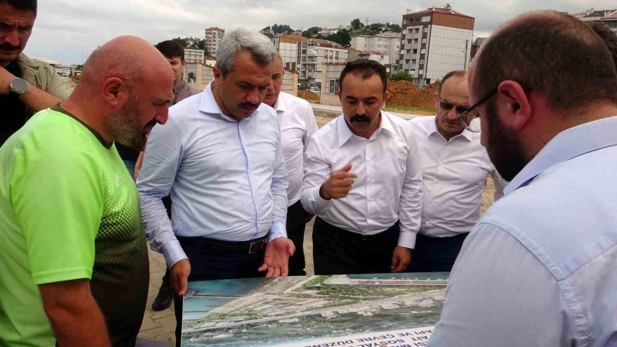 Rize\'nin yeni valisi İhsan Selim Baydaş ayağının tozu ile yatırımları yerinde inceledi