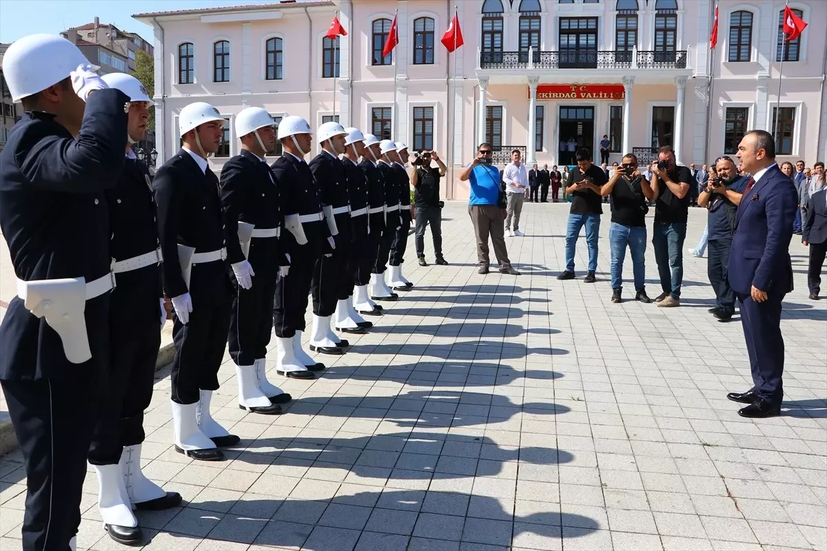 Vali Recep Soytürk, Tekirdağ Valiliği görevine başladı