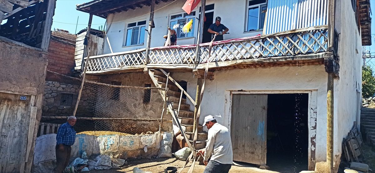 Tokat\'ta evde çıkan yangın hasara neden oldu
