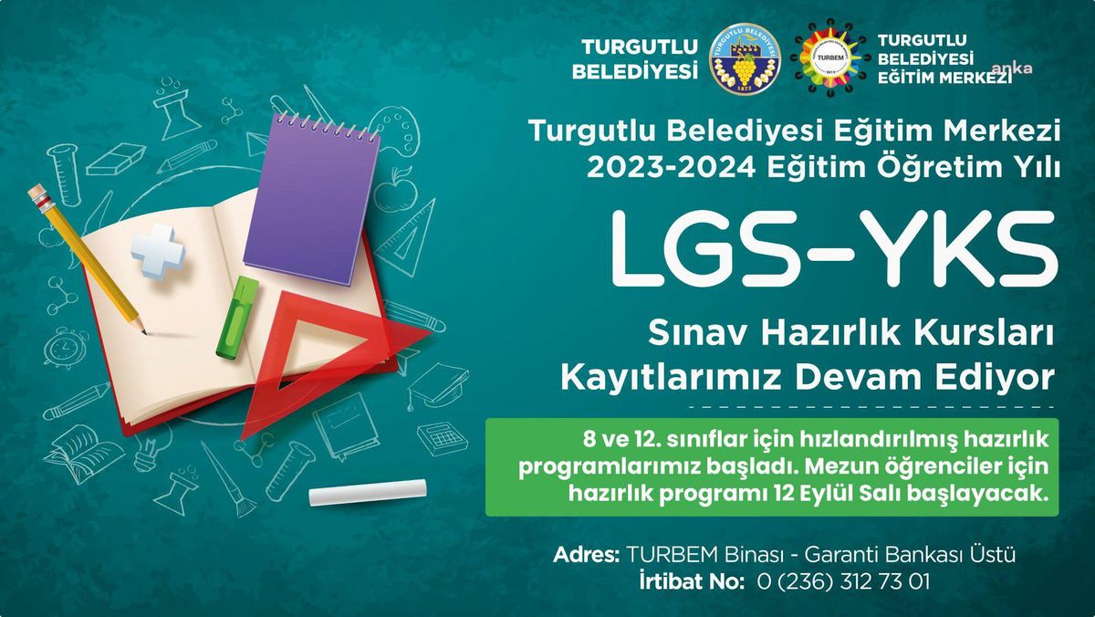TURBEM\'de 2023-2024 Eğitim Öğretim Yılı Kurs Kayıtları Devam Ediyor