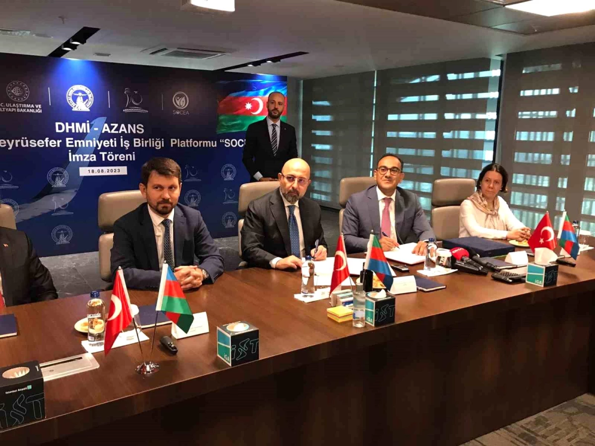 Türkiye ve Azerbaycan arasında hava seyrüsefer iş birliği platformu oluşturuldu