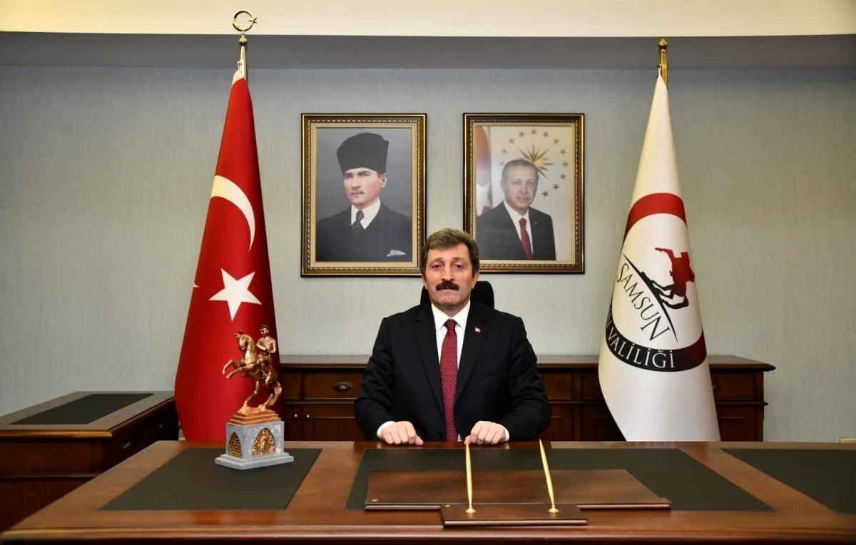 Samsun Valisi Orhan Tavlı, göreve başlama mesajı yayımladı