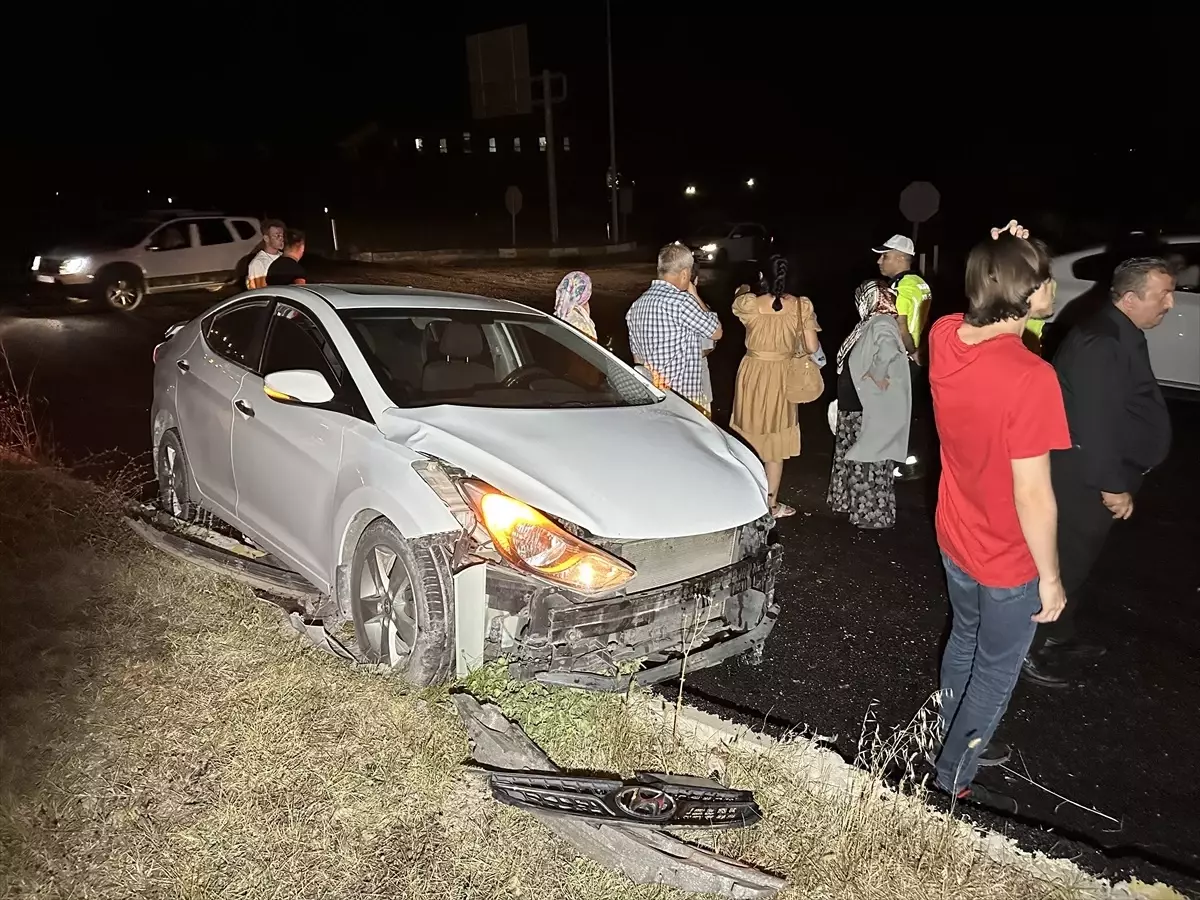 Safranbolu'da Otomobil Çarpışması: 4 Yaralı