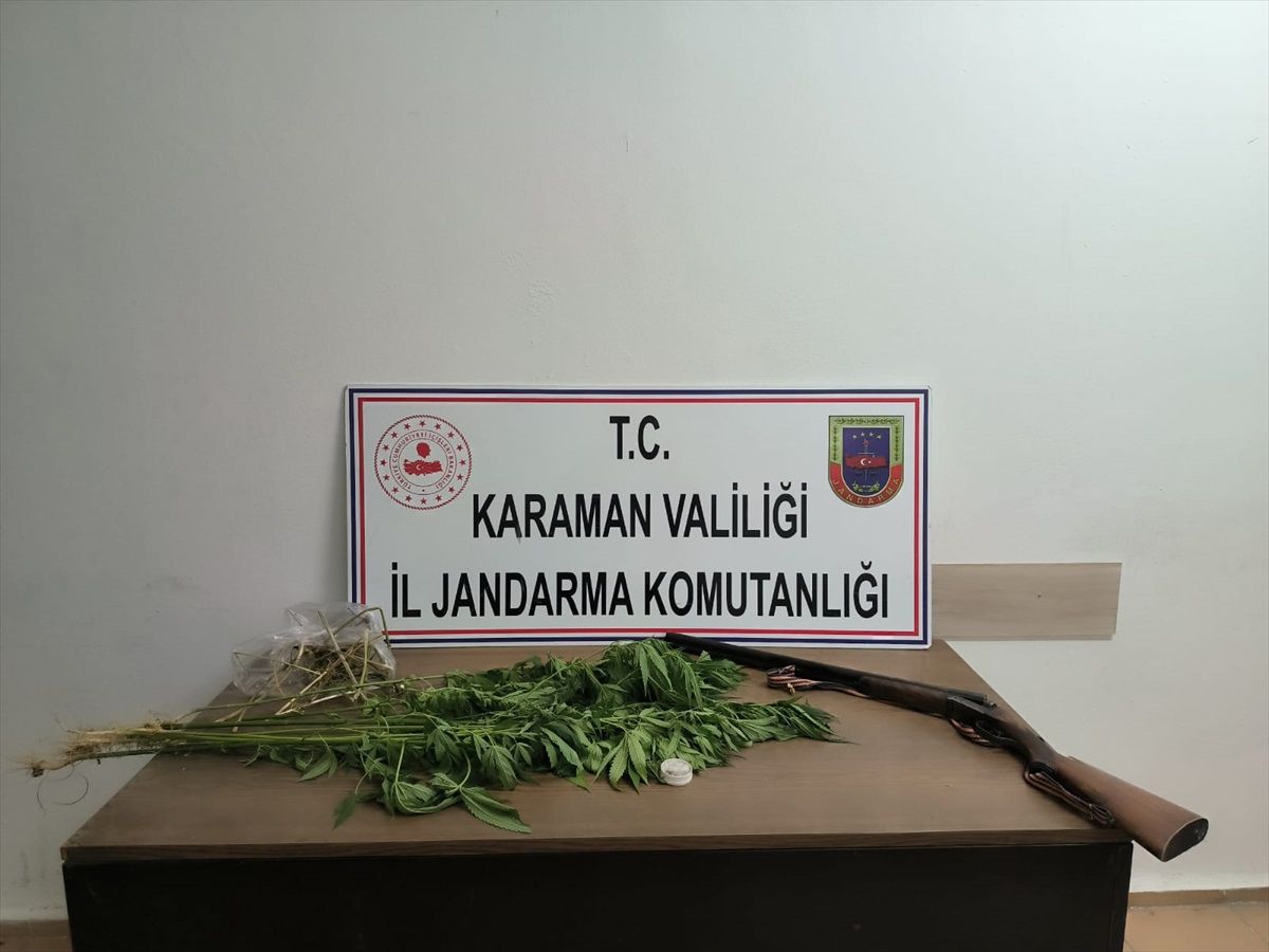 Karaman\'da uyuşturucu operasyonunda bir kişi gözaltına alındı