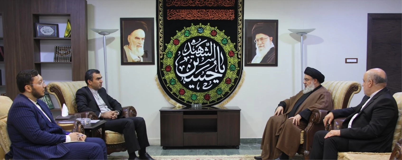 Hizbullah Genel Sekreteri Nasrallah, İran Dışişleri Bakan Yardımcısı Şuşteri ile görüştü