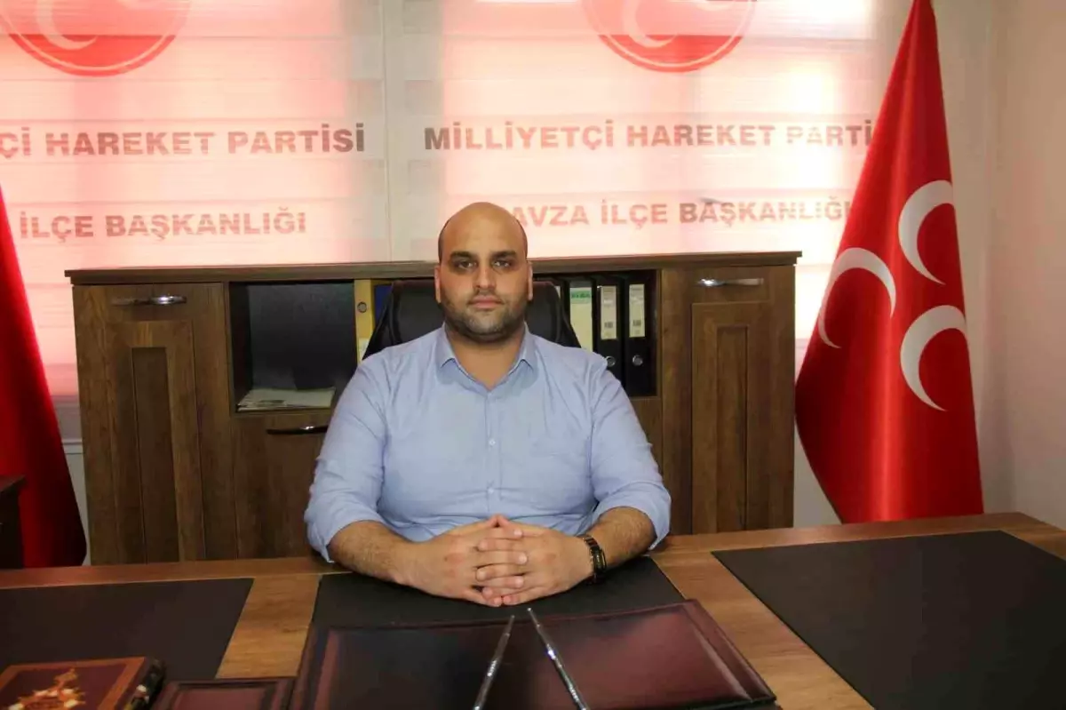 MHP Havza İlçe Başkanlığına İbrahim Yüksel Atandı