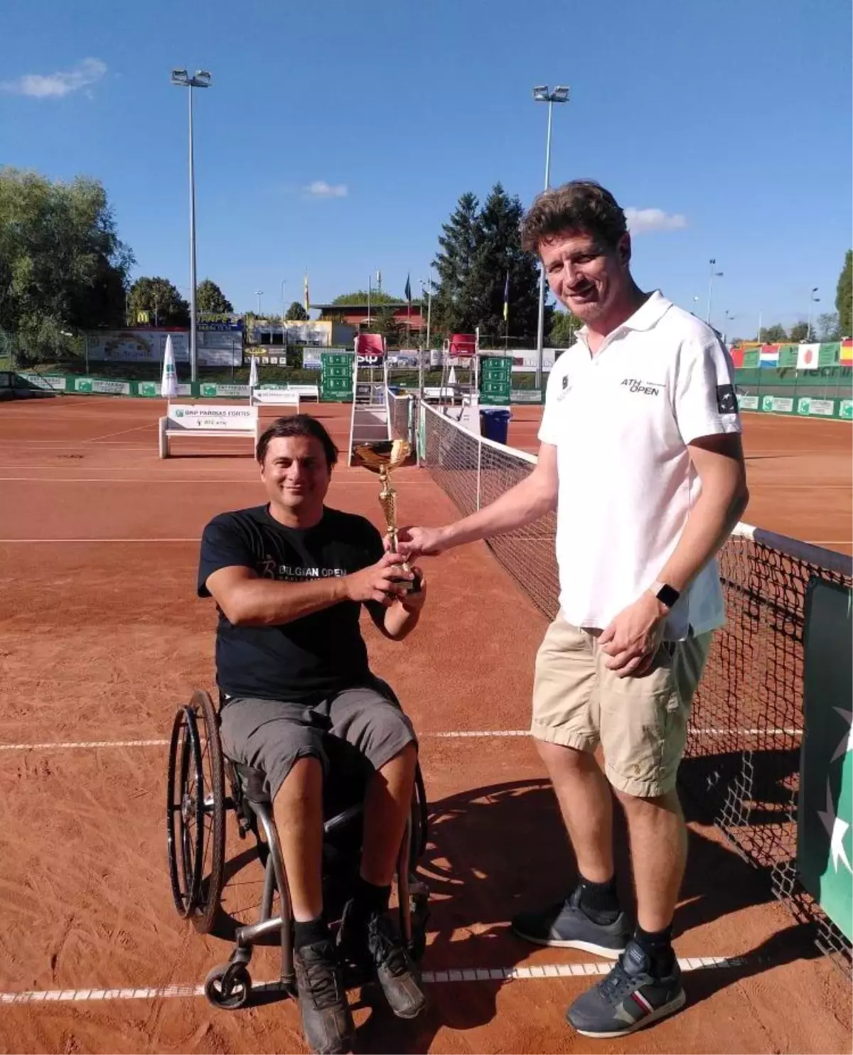 Ali Ataman, Belçika\'da şampiyon