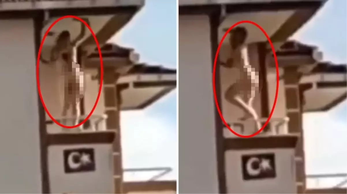 Çıplak halde balkona çıkıp twerk yapmıştı! Skandalın sırrı çözüldü