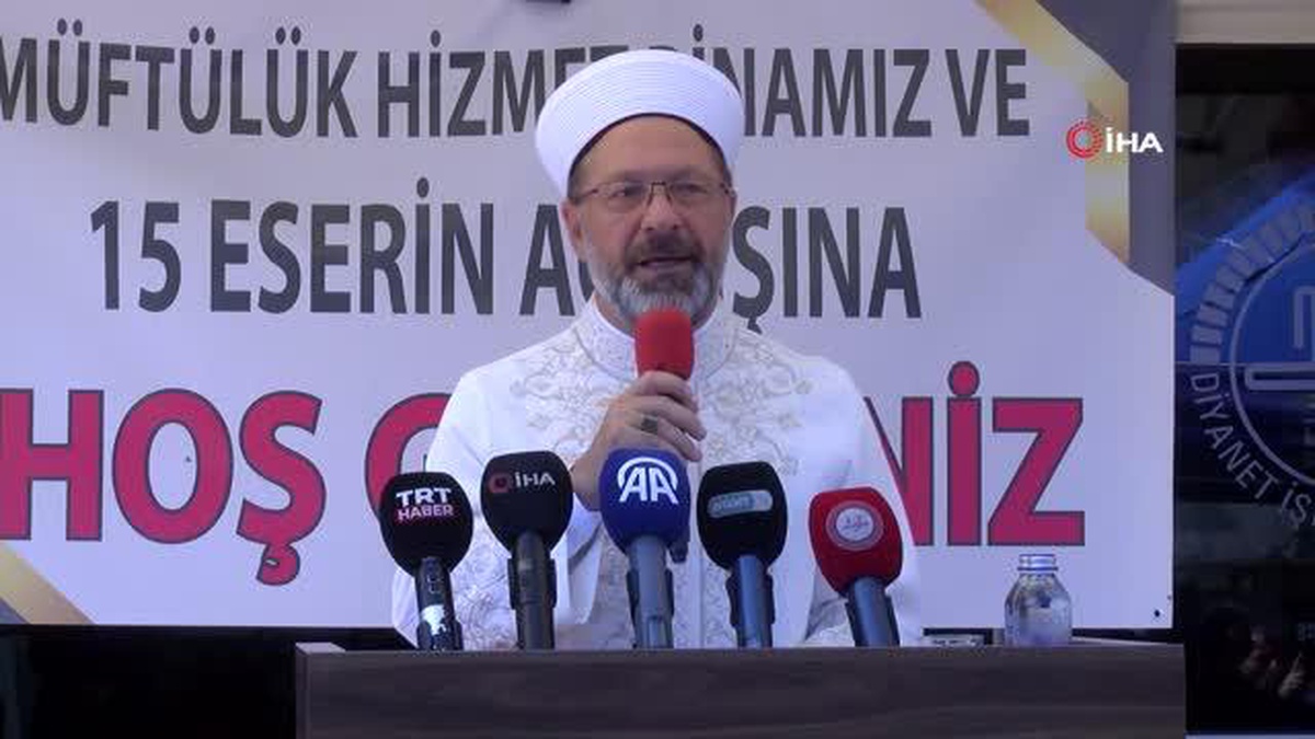 Diyanet İşleri Başkanı Erbaş: "4-6 yaş Kur\'an kursları, çocukların Allah\'ın rızasına uygun olarak yetiştirildiği mekanlardır"