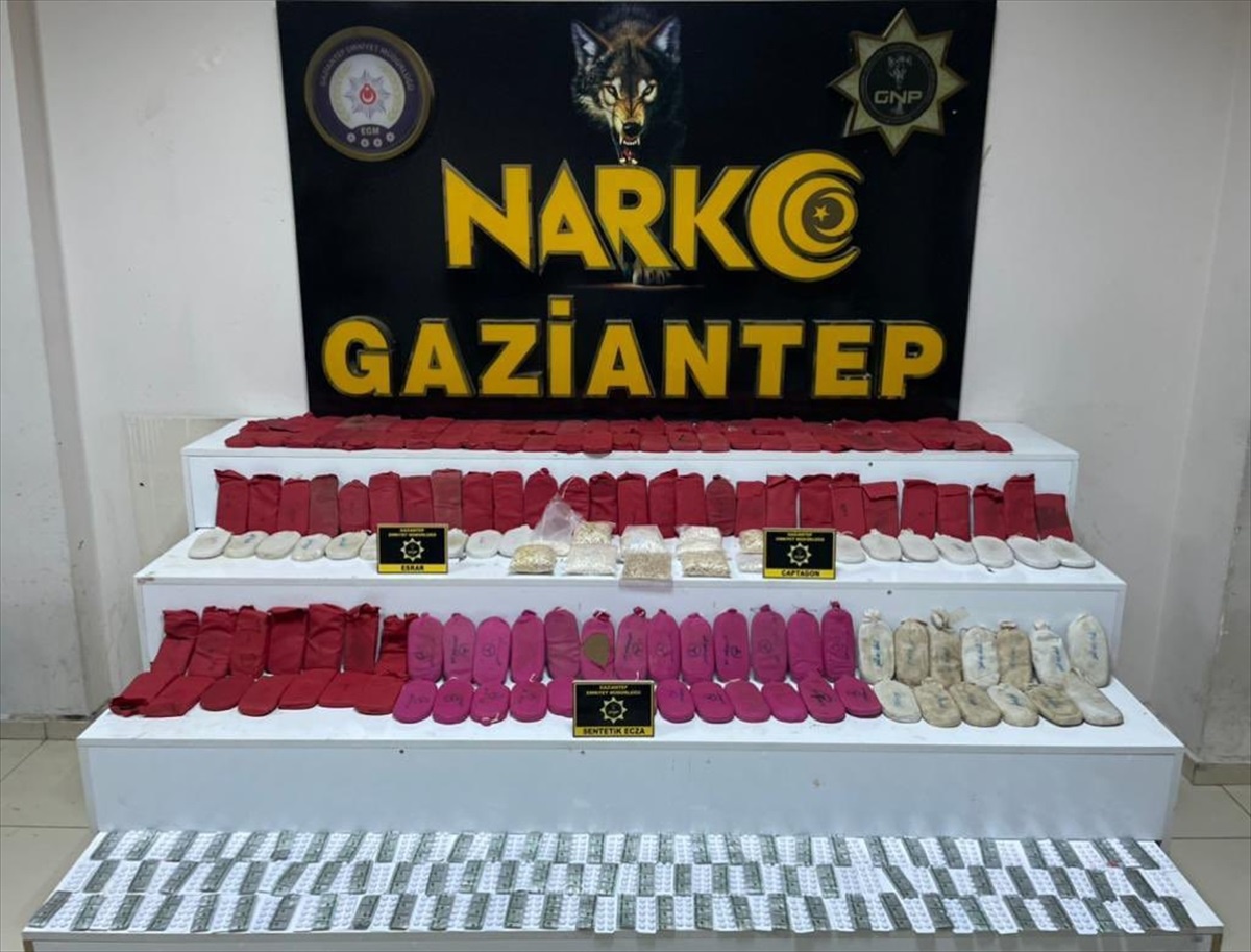 Gaziantep\'te uyuşturucu operasyonu
