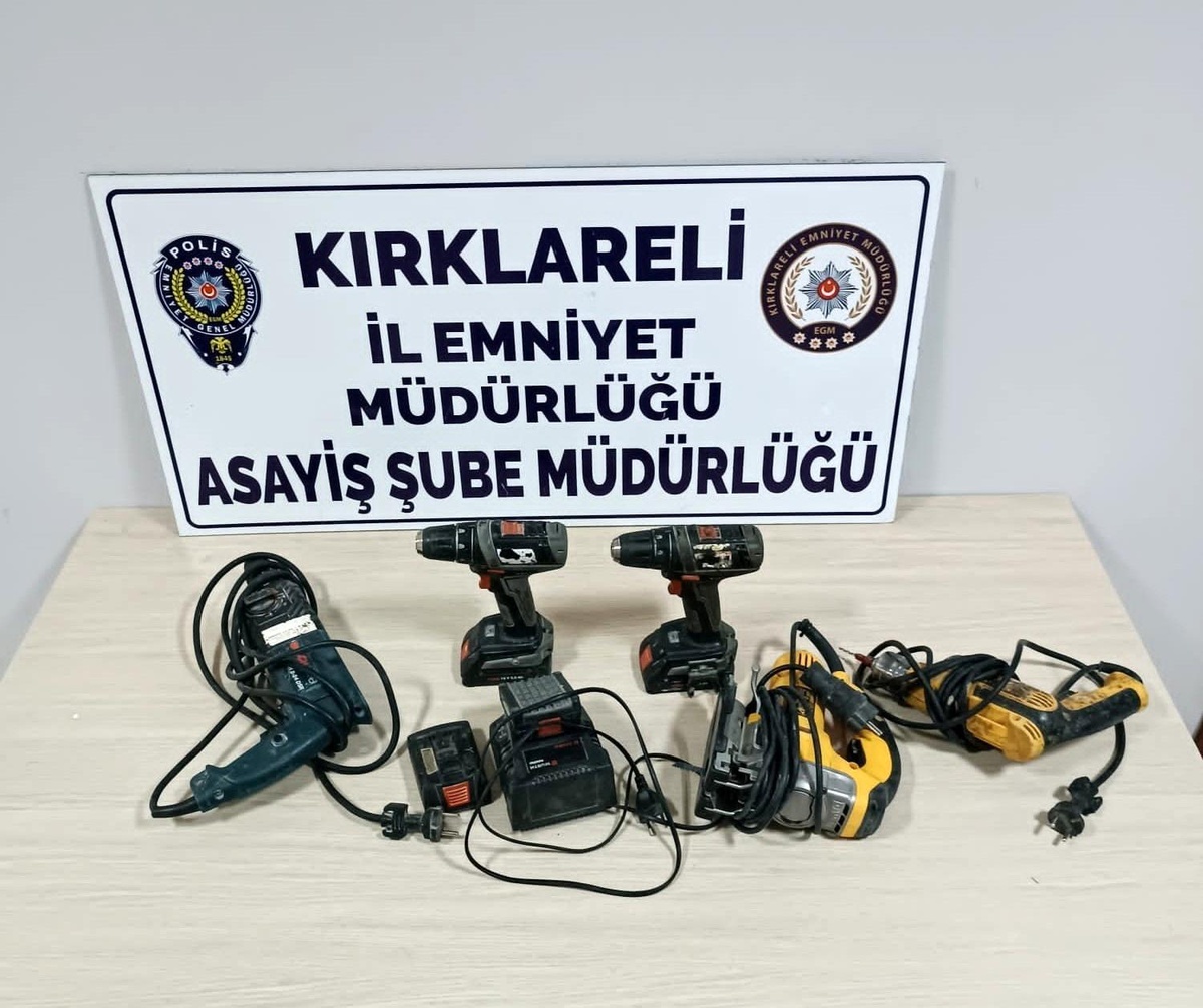 Kırklareli\'nde hırsızlık şüphelileri yakalandı