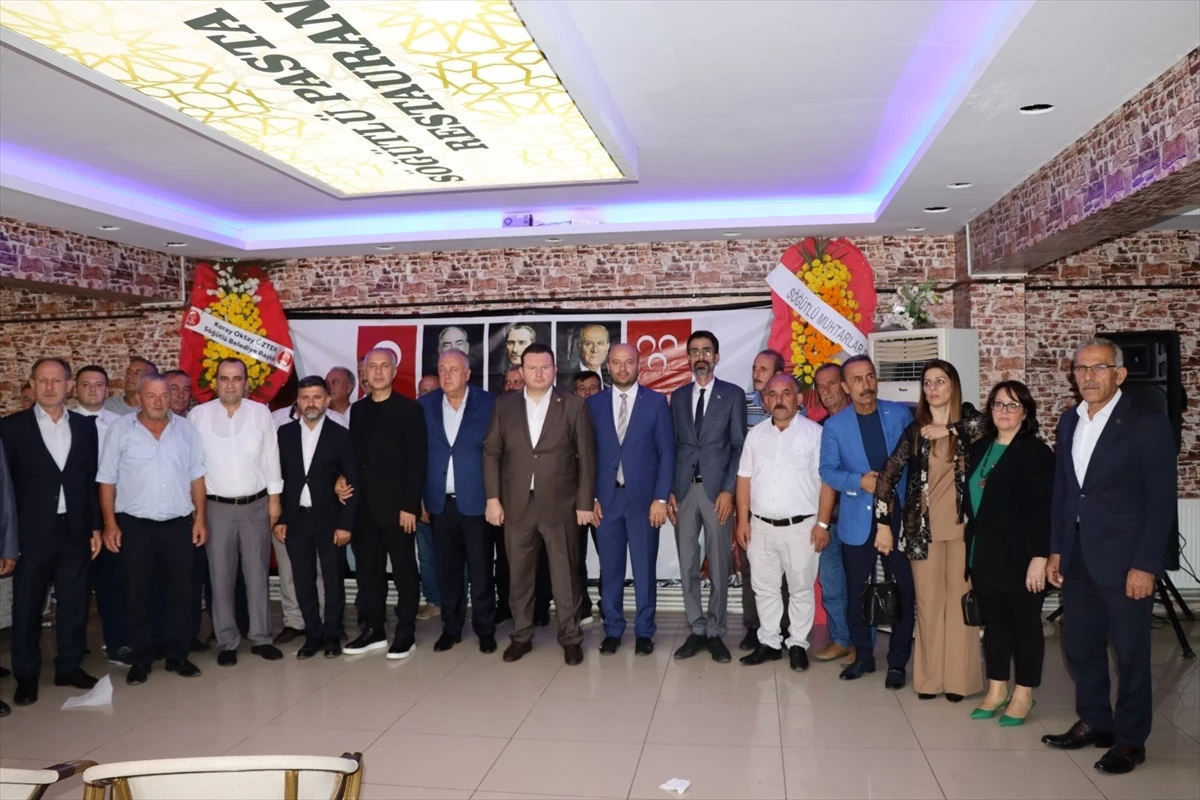MHP Grup Başkanvekili Muhammed Levent Bülbül, Söğütlü ve Ferizli kongrelerine katıldı