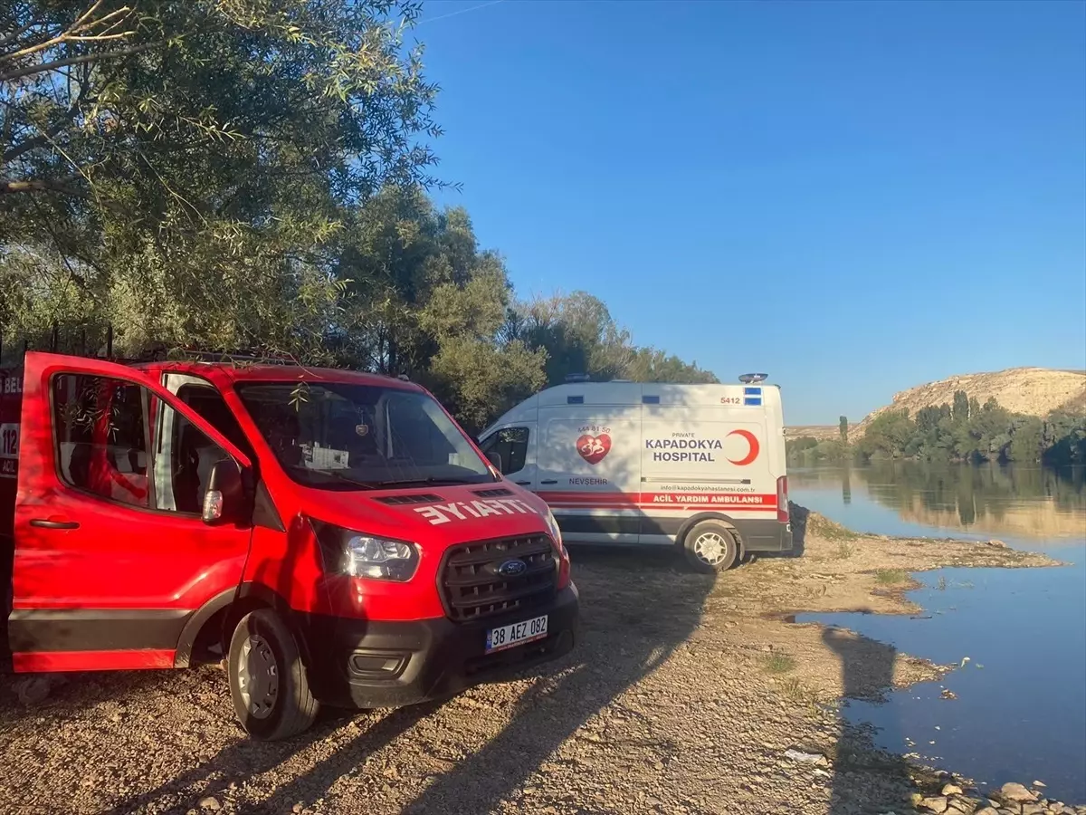 Nevşehir\'de ırmakta kaybolan yabancı uyruklu kişi aranıyor