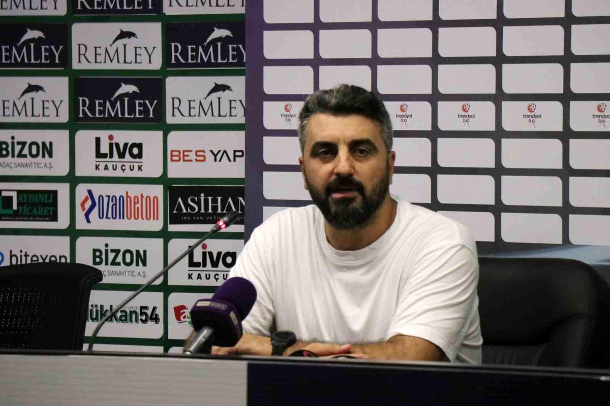 Sakaryaspor Gençlerbirliği maçının ardından