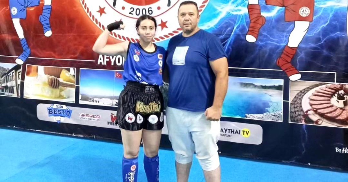 Salihlili genç sporcu, Muaythai Milli Takımı\'na seçildi