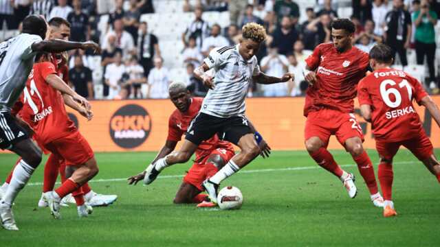 Son Dakika: Süper Lig'in 2'inci haftasında Beşiktaş, sahasında Pendikspor'la 1-1 berabere kaldı Son Dakika: Süper Lig'in 2'inci haftasında Beşiktaş, sahasında Pendikspor'la 1-1 berabere kaldı
