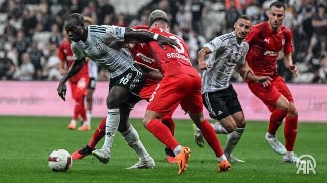 Son Dakika: Süper Lig'in 2'inci haftasında Beşiktaş, sahasında Pendikspor'la 1-1 berabere kaldı Son Dakika: Süper Lig'in 2'inci haftasında Beşiktaş, sahasında Pendikspor'la 1-1 berabere kaldı