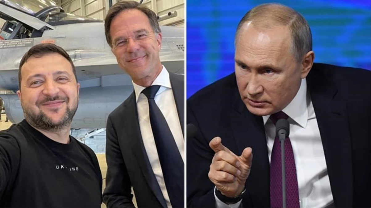 Danimarka ve Hollanda\'nın Ukrayna\'ya F-16 göndermesi sonrası gözler Putin\'de 