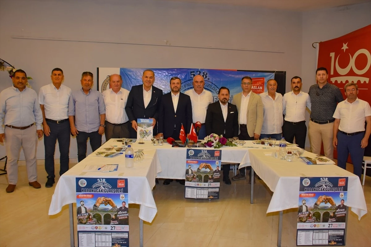 Adana\'da Geleneksel Kızıldağ Karakucak Güreşleri Başlıyor