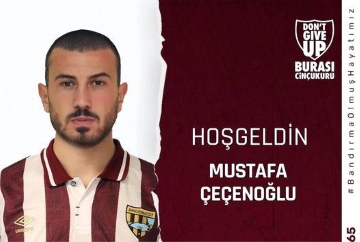 Bandırmaspor, Mustafa Çeçenoğlu ile 1 yıllık sözleşme imzaladı