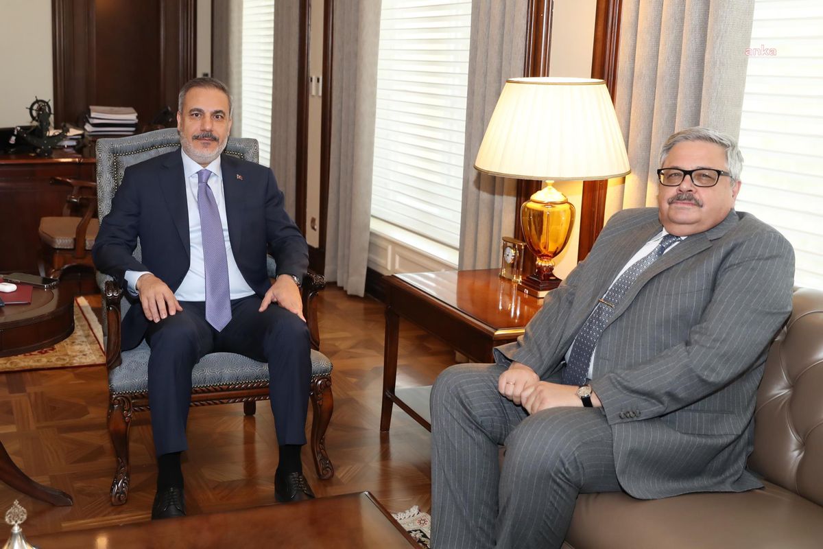 Dışişleri Bakanı Hakan Fidan, Rusya Büyükelçisi Aleksei Erkhov ile görüştü