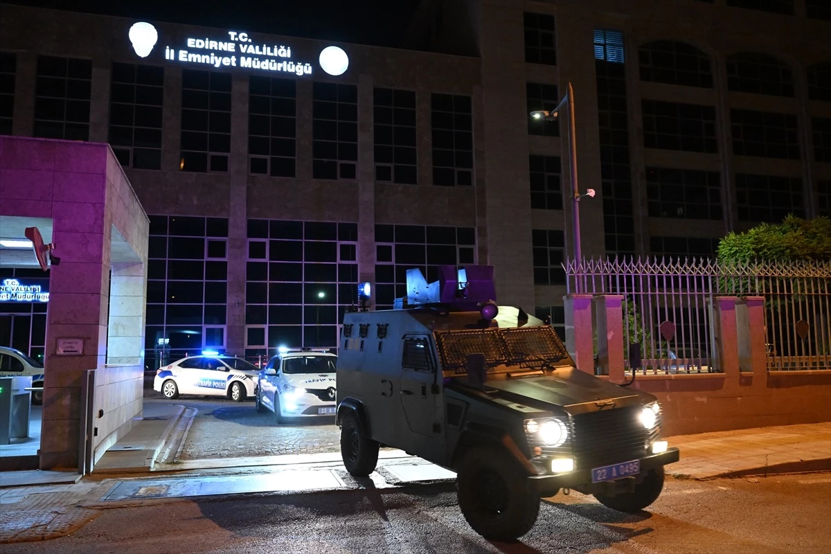 Edirne\'de Türkiye Güven Huzur Uygulaması Gerçekleştirildi