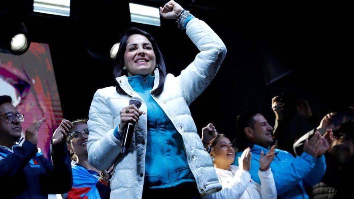 Ekvador\'da Solcu Lider Luisa Gonzalez İlk Turu Önde Tamamladı