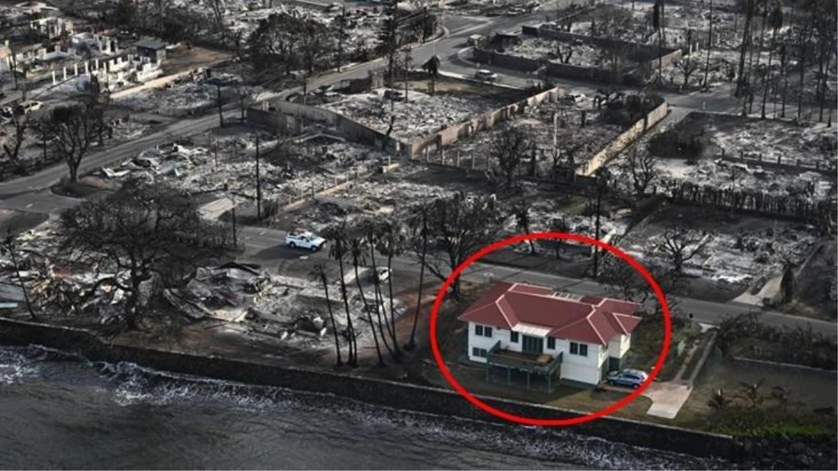 Hawaii\'de 114 kişinin öldüğü orman yangınında hiçbir zarar görmeyen mucize evin sahibi konuştu