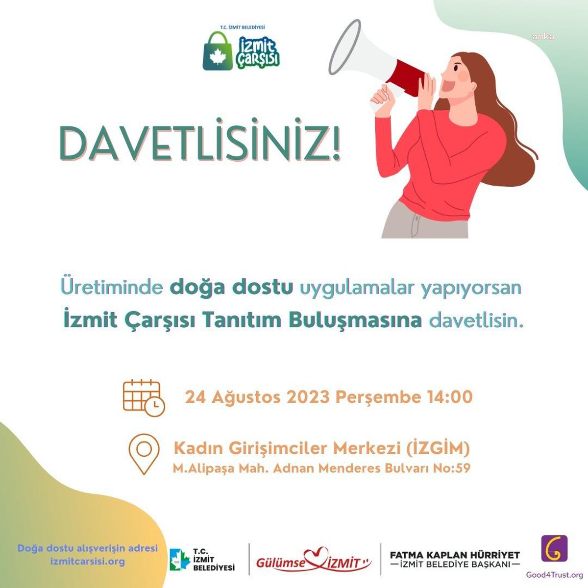 İzmit Çarşısı, Üreticileri ve Tüketicileri Bir Araya Getiriyor