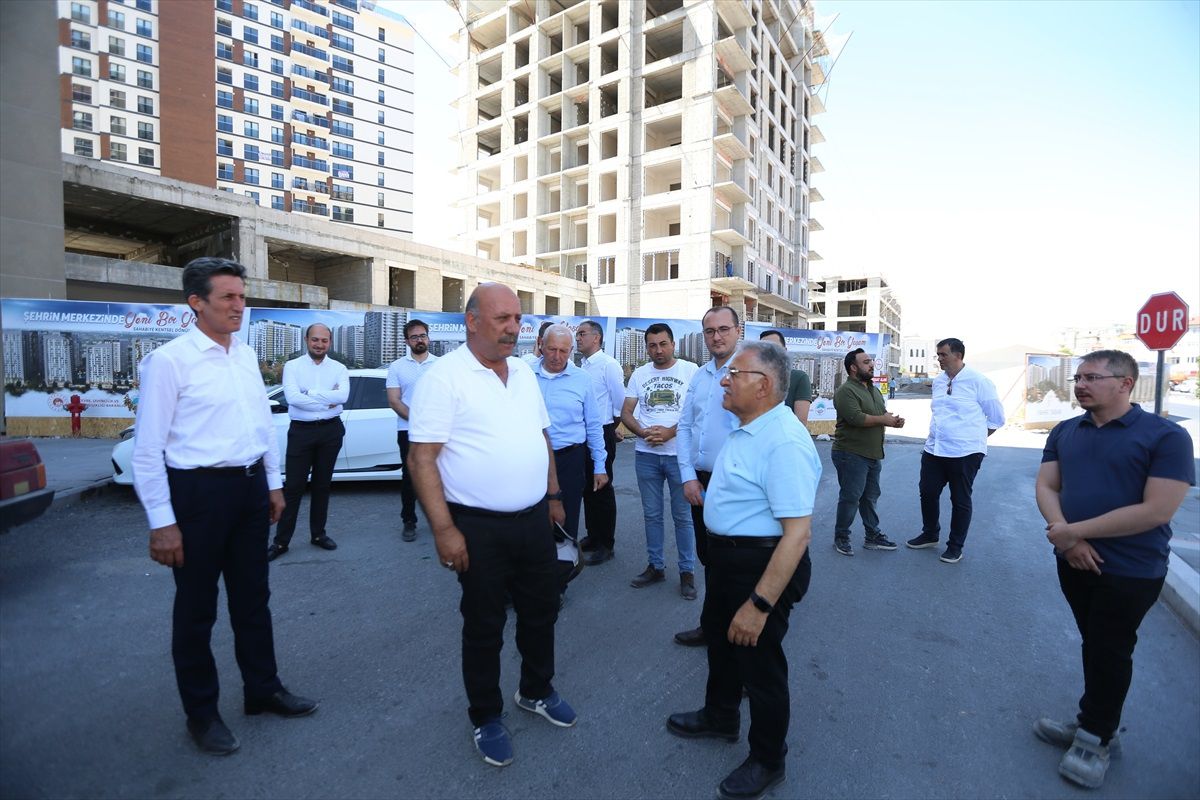 Kayseri Sahabiye Kentsel Dönüşüm Projesi\'nde 126 daire ve 9 iş yeri eylül ayında teslim edilecek