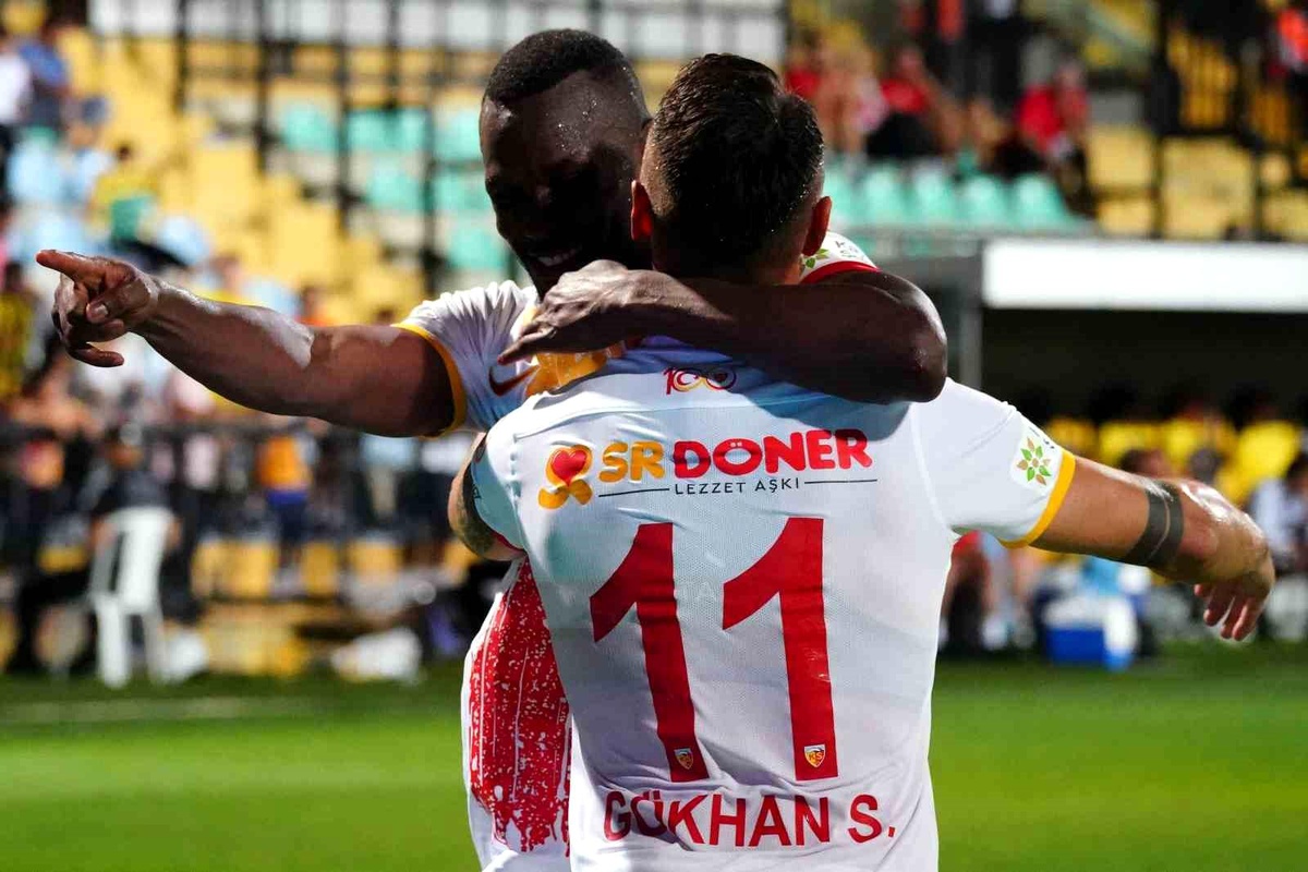 Mondihome Kayserispor\'un Süper Lig\'deki ilk golü Mame Baba Thiam\'dan geldi