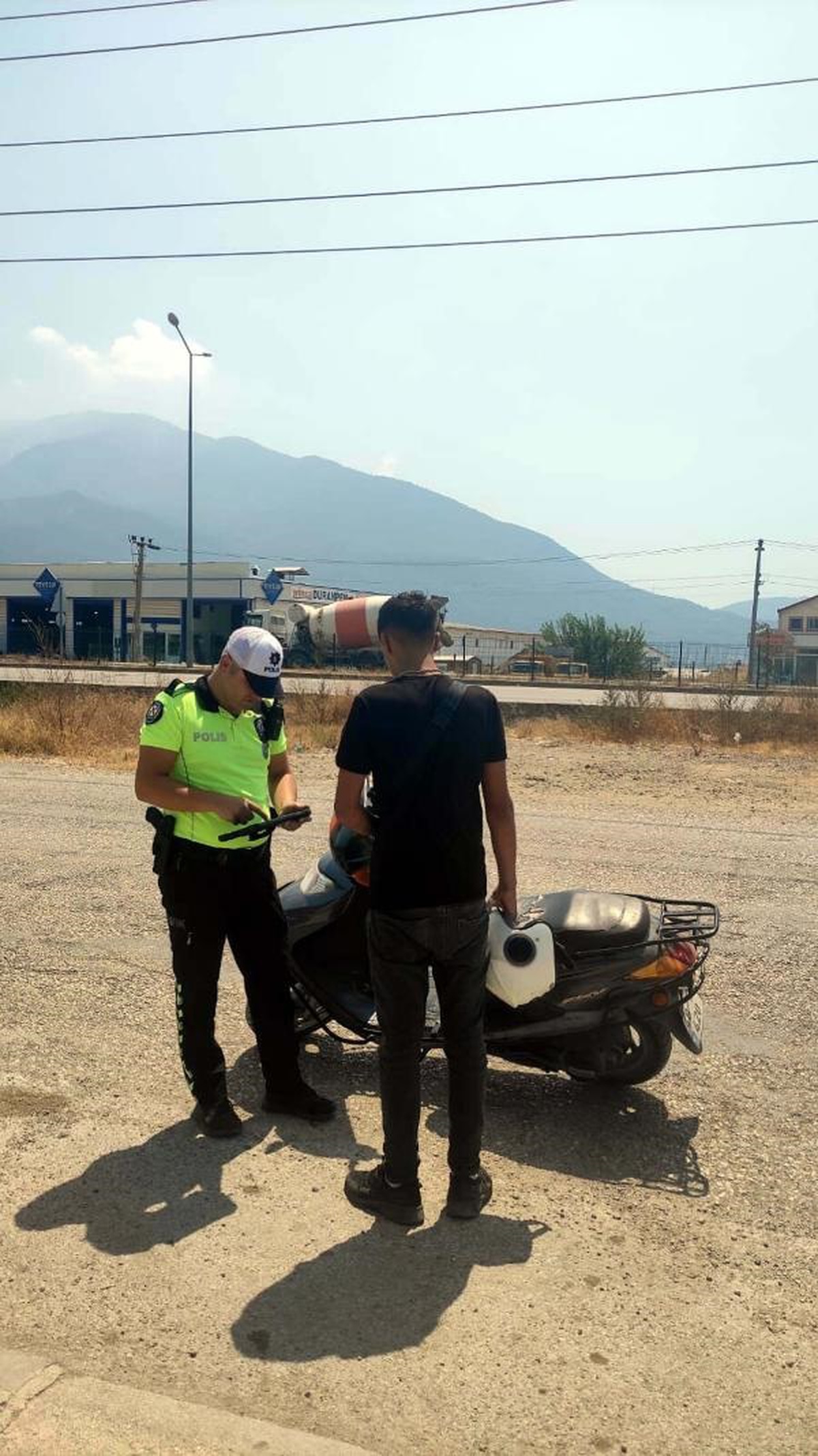 15 Yaşındaki Sürücüye 9 Bin 310 Lira Cezası