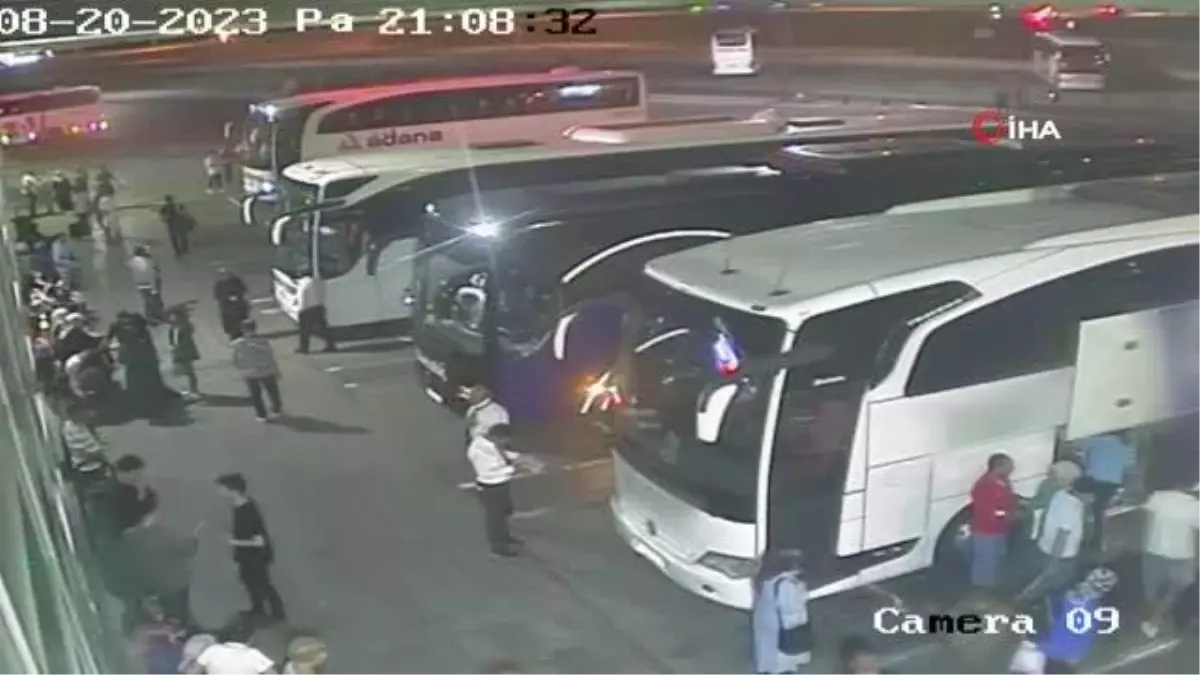 Yozgat\'ın Sorgun ilçesinde meydana gelen otobüs kazasında hayatını kaybeden yolcular Sivas Otogarında son kez görüntülendi