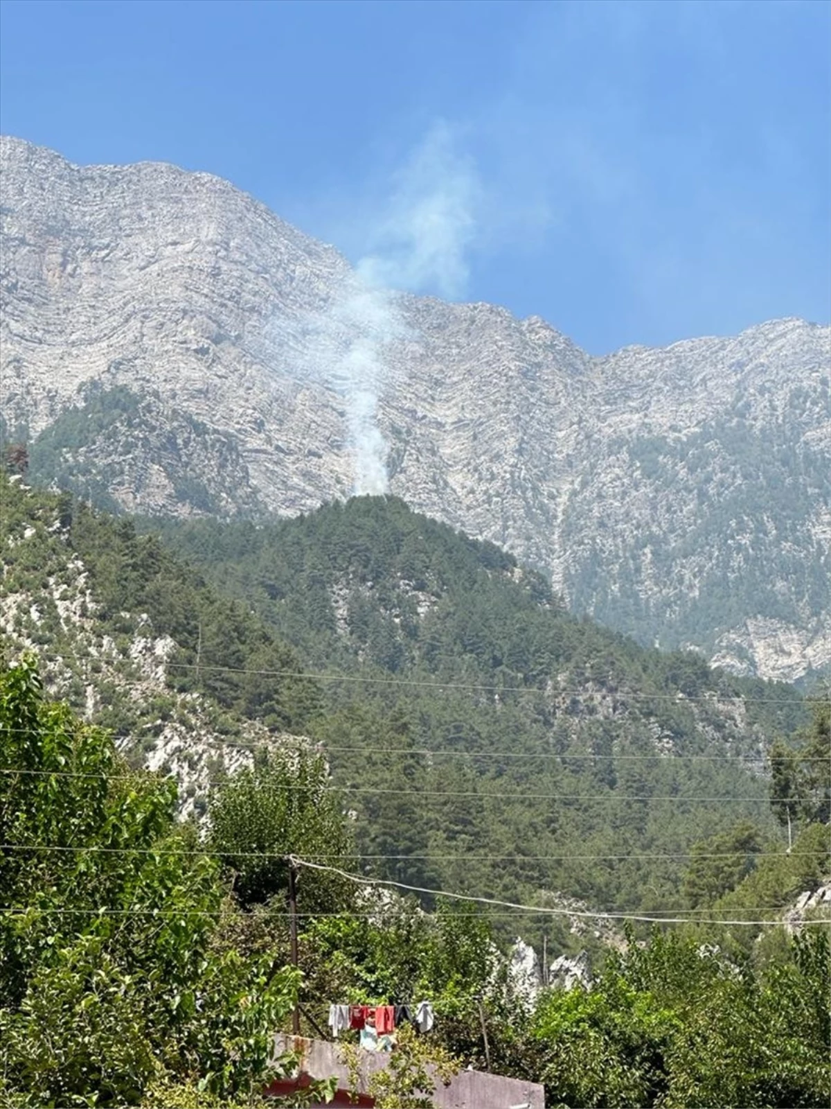 Osmaniye\'de çıkan orman yangını kontrol altına alındı