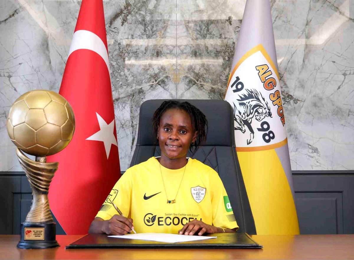 Gaziantep ALG Spor, Kongo Kadın Milli Takım futbolcusu Panbami Kuzoya\'yı transfer etti
